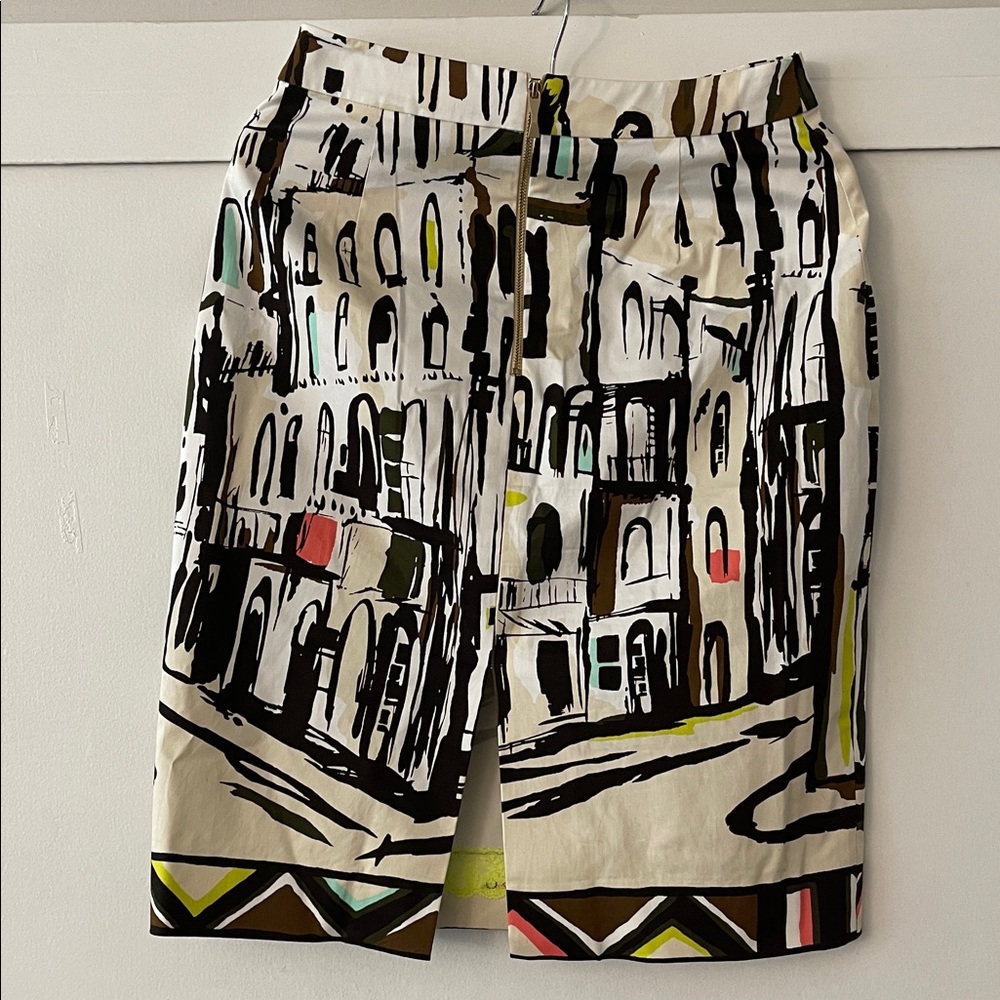 Kate Spade Havana Print Skirt size 6 - Picture 10 of 11